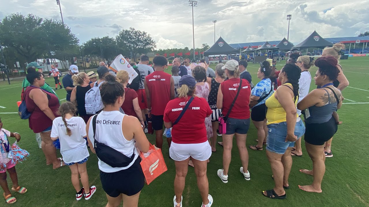 Special Olympics USA GAMES round 1 tournament 2022 Tennessee￼ vs New Jersey flag football ￼