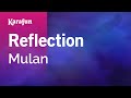 Reflection - Mulan | Karaoke Version | KaraFun