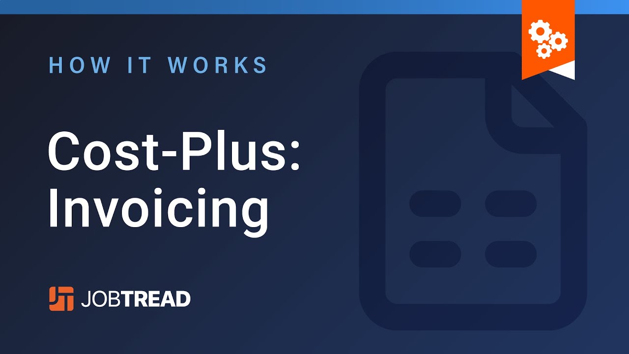 Cost-Plus: Invoicing - YouTube