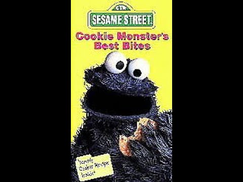 Opening and Closing to Sesame Street: Cookie Monster's Best Bites 1995 VHS (1998 Reprint)