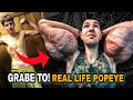 Real Life Popeye | Top 10 mga bodybuilders na gumagamit ng synthol petroleum jelly