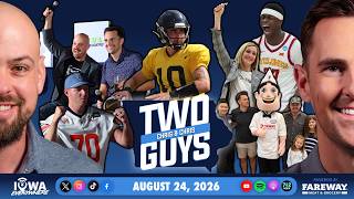 Iowa's QB battle tightens, NFL rookies heading back to college, a special announcement | Two Guys