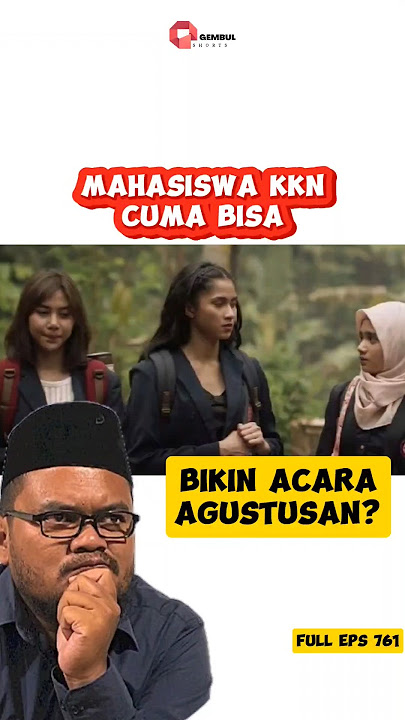 MAHASISWA KKN HANYA JADI BEBAN WARGA DESA! #gurugembul