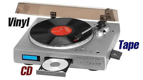 A turntable that also plays CDs & cassettes - Anders Nicholson 2655