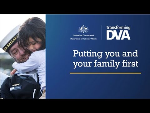 DVA transition presentation - putting you and your family first