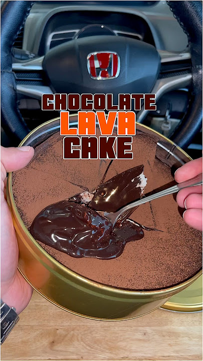 Viral Chocolate Lava Cake 🎂 | Valentine Special ❤️ | by Pie in the Sky | ASMR in Car | #viral