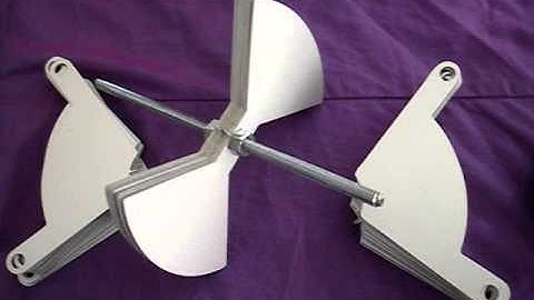 Butterfly Capacitor Plates  for a Home Brew Magnetic Loop Antenna