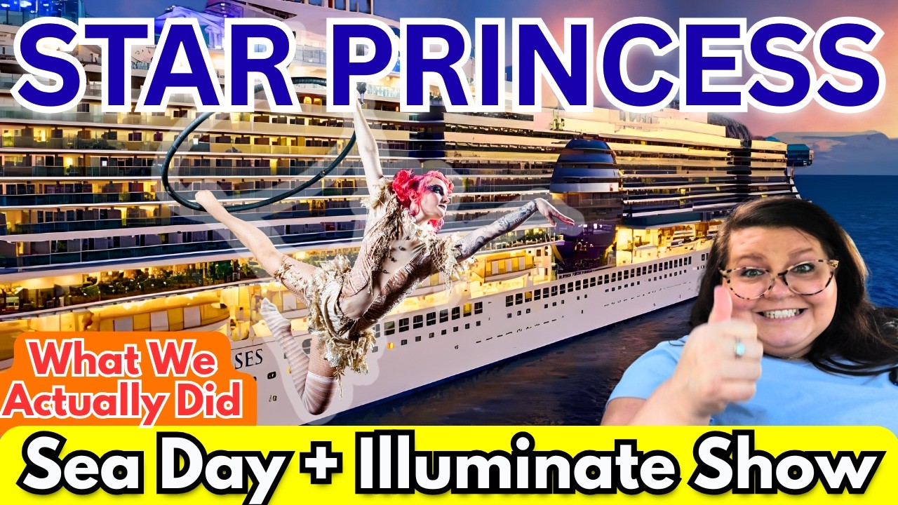 Star Princess Sea Day Vlog | What We Actually Did on the Ship