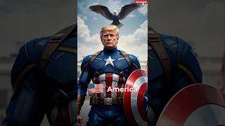Countries Presidents as Warriors: Marvel Transformation #marvel #avengers #shorts #youtubeshorts