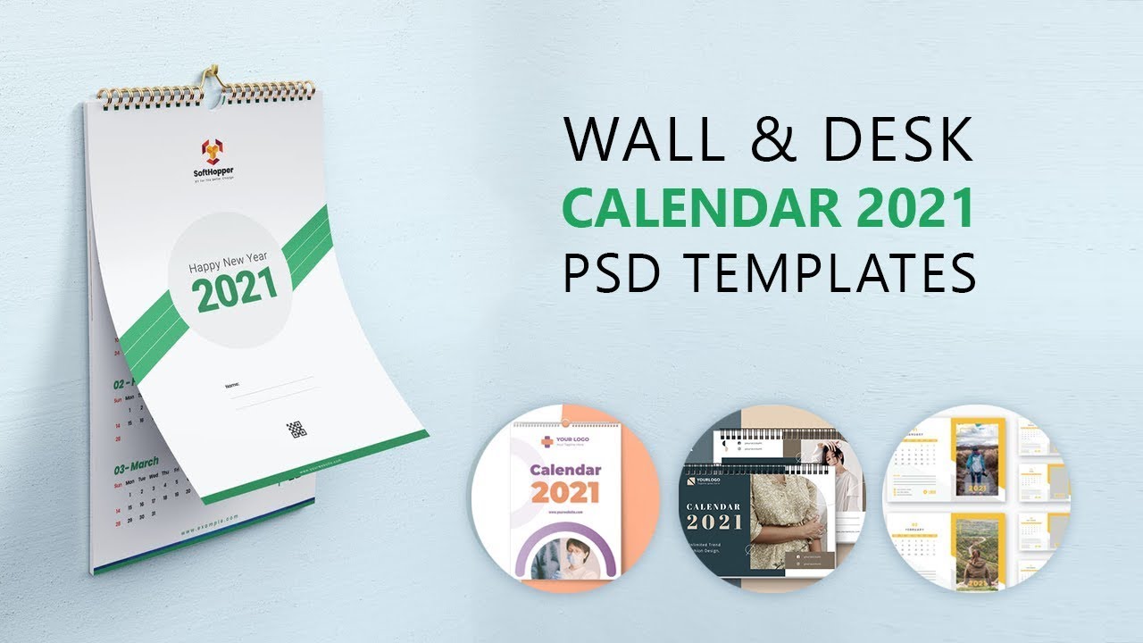 Calendar Design 2021 Top 10 Best Calendar 2021 PSD Templates