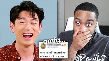 Eric Nam Reading Thirst Tweets is CHAOTIC!...and thirsty lol