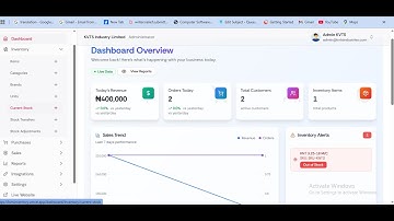 Complete Modern Inventory Management System - Full Features Demo & Overview (2025)