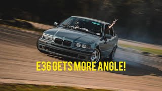 Vlog #2 E36 CNC71 Angle Kit Install + Updates!