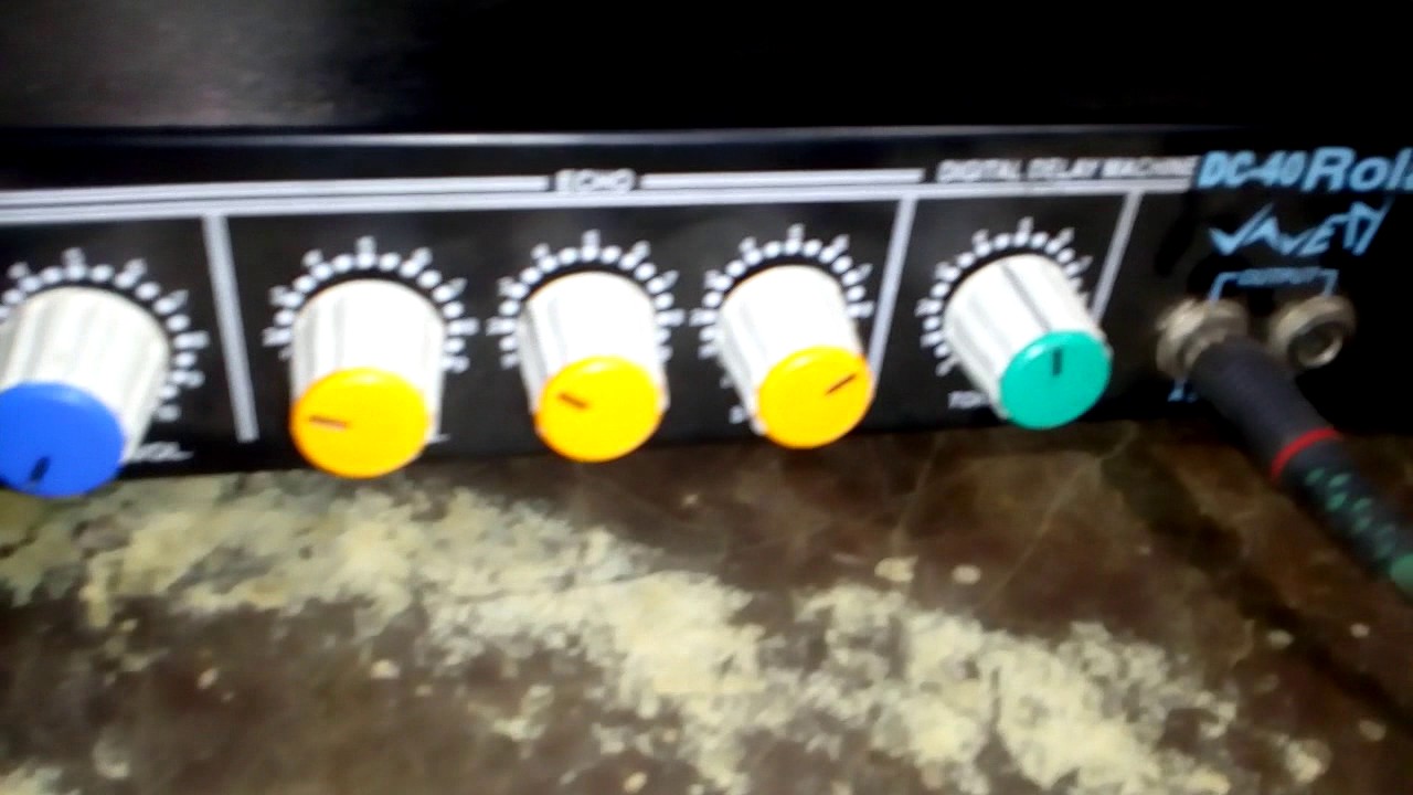digital delay machine DC 40 YouTube