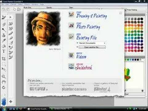 Corel Painter Essentials 4 Training And Tutorials Youtube