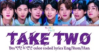 BTS Take Two Lyrics (방탄소년단 Take Two 가사) (Color Coded Lyrics) Resimi