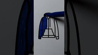 coloring page Beautiful hoodie #shorts