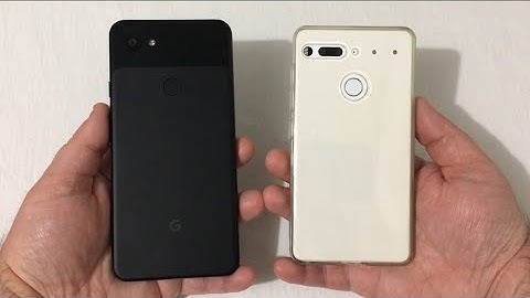 Google Pixel 3a XL vs Essential Phone Speed Test Comparison