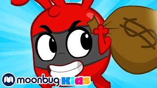 MORPHLE ROBS A BANK  Morphle and friends | Cartoons for Kids | Mila and Morphle TV