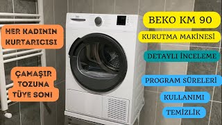 Beko Km 90 Çamaşir Kurutma Maki̇nesi̇ Tanitimi