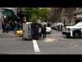 PART 02 FDNY LADDER 25 ENGINE 74 BATTALION CHIEF 11 NYPD ESU CAR ACCIDENT 