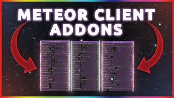 Top 4 Meteor Client Addons With / Download | The best Minecraft 1.19.2 Hacked Clients.