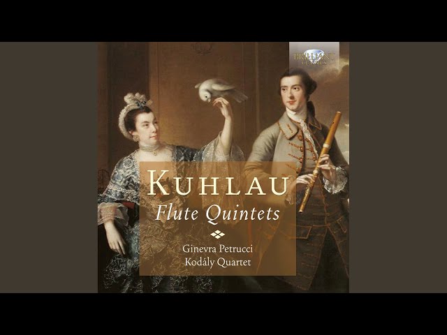 Kuhlau - Quintette avec flûte op.51 n°3: 2è mvt : G.Petrucci / Quatuor Kodaly