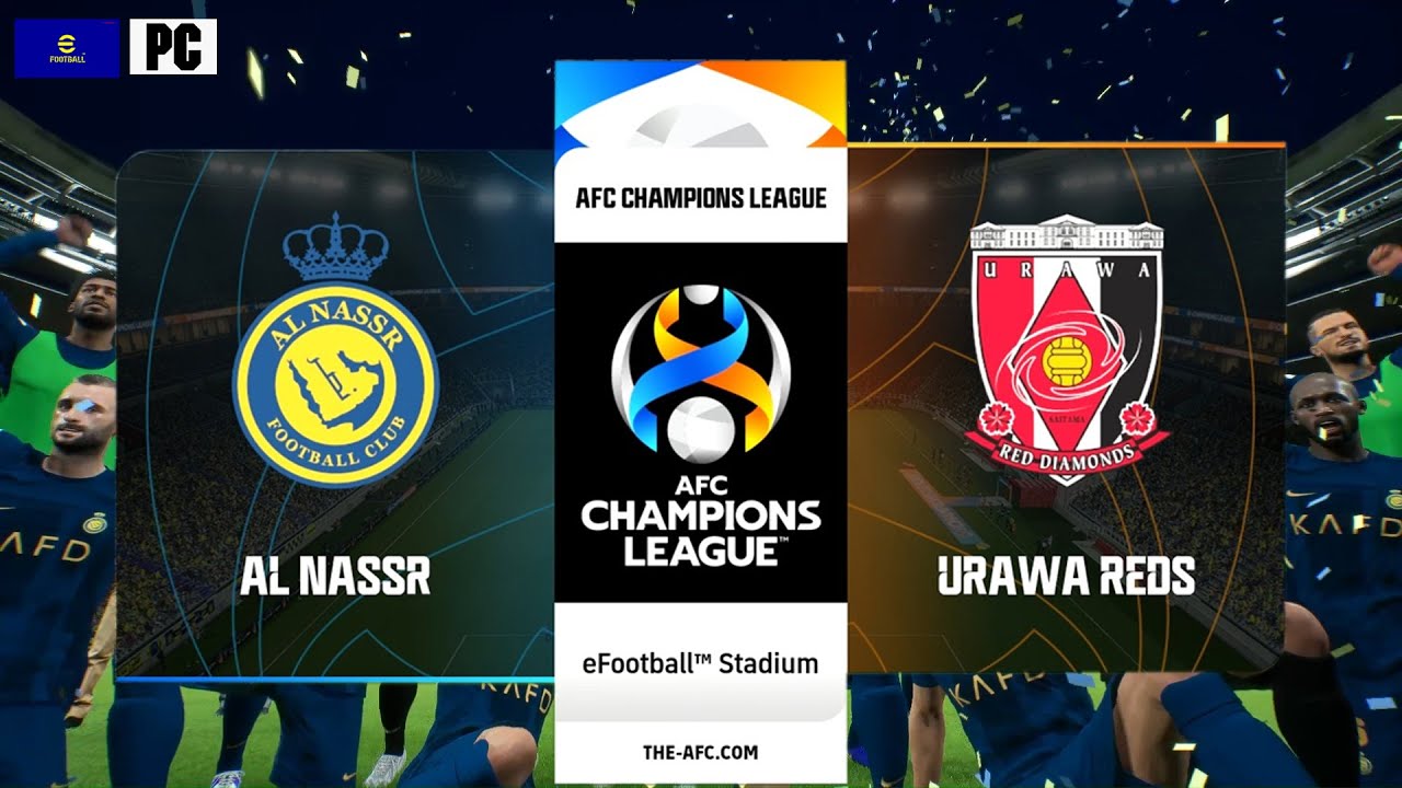 Final AFC Champions League 23/24, Al Nassr vs Urawa Reds, Ronaldo vs  Urawa Reds