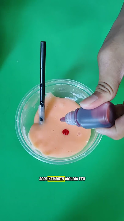 BIKIN SLIME WARNA ORANGE 🧡 REQUEST NETIZEN 🤩 #slime #salsabilapoetri