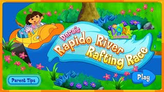 Doras Rapido River Rafting Race Flash Easy & Hard Longplay