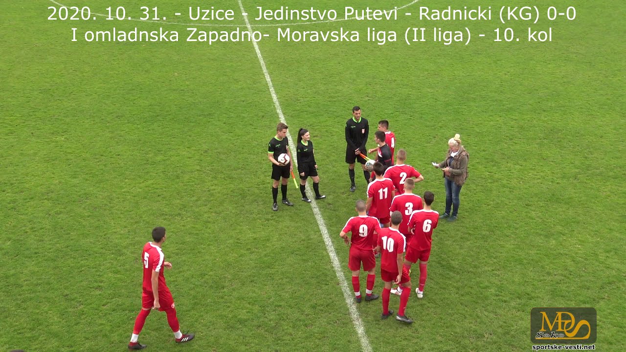 2020. 10. 31. - Uzice - Jedinstvo Putevi - Radnicki (KG) 0-0 - I omladnska ZML (II liga) - 10. kolo