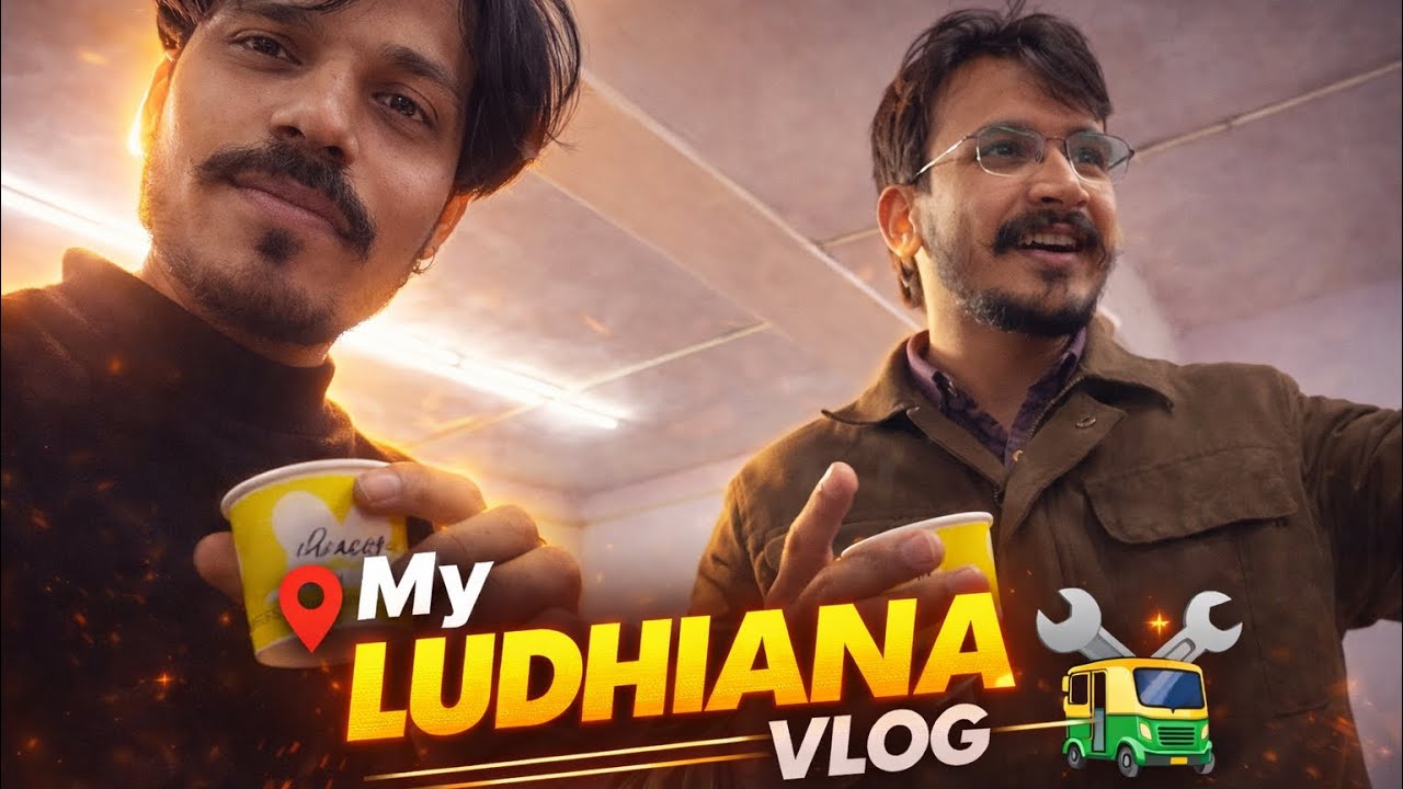 Ludhiana Mein Aaj Ka Din 😅 | Work, Local Travel & Bike Repair 👨‍🔧 🔥🥵