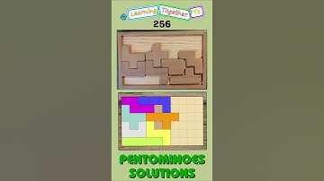 Not an image. #256 (Solution SETUP) Pentominoes Math Puzzle #mathchallenge #Shorts #puzzlegame