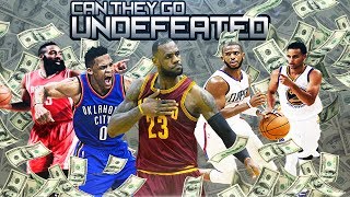 Could the Highest Paid NBA Players Team Up To Go Undefeated? NBA 2k17