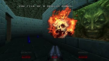 Doom (64) Sockey does Doom 64!!! I own Doom mode. Level 10 The Bleeding (I like this map better.)