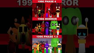 Incredibox Sprunki 1996 Phase 4 Vs 1996 Horror Vs 1996 Phase 1.5 Mix Horror Version