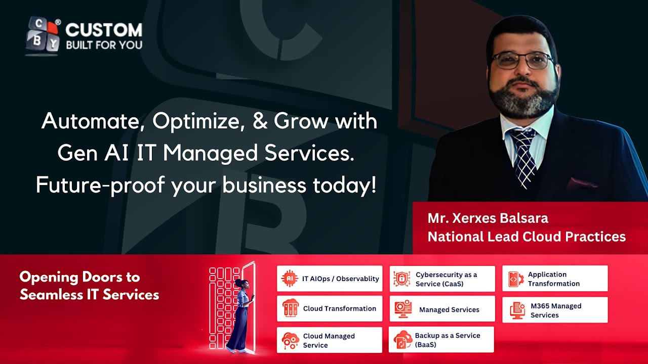 Automate, Optimize, & Grow with Gen AI IT Managed Services. Future-proof your business today! 🚀