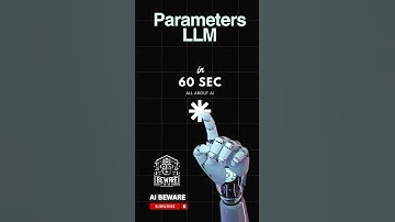Parameters in Large Language Models #advancedartificialintelligence #futureofai #chatgpt #openai