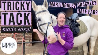 HOW TO PUT ON A MARTINGALE (+ Other Tricky Tack!) | Tack Up With Me English | UK Equestrian YouTuber