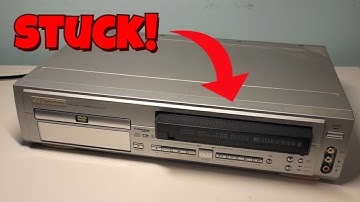How To Remove Stuck VHS From A VCR