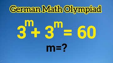 Germany l can you solve?? l Math Olympiad Problem 