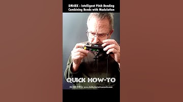 INTELLIGENT PITCH BENDING: a Quick How-to