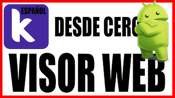 Kodular en Español | Como crear un Visor WEB desde cero