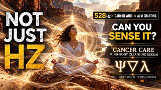 【If You Can Sense It】Cancer Care Mind-Body Cleansing KEKKAI | 528Hz × AUM | 21-Day Experiment