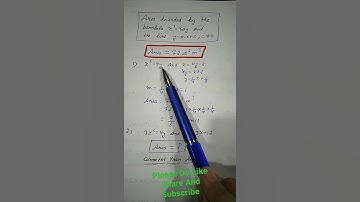 TGT/PGT Math Area Trick || Area Bounded between Parabola And Line  ||  Short and Easy Math Tricks