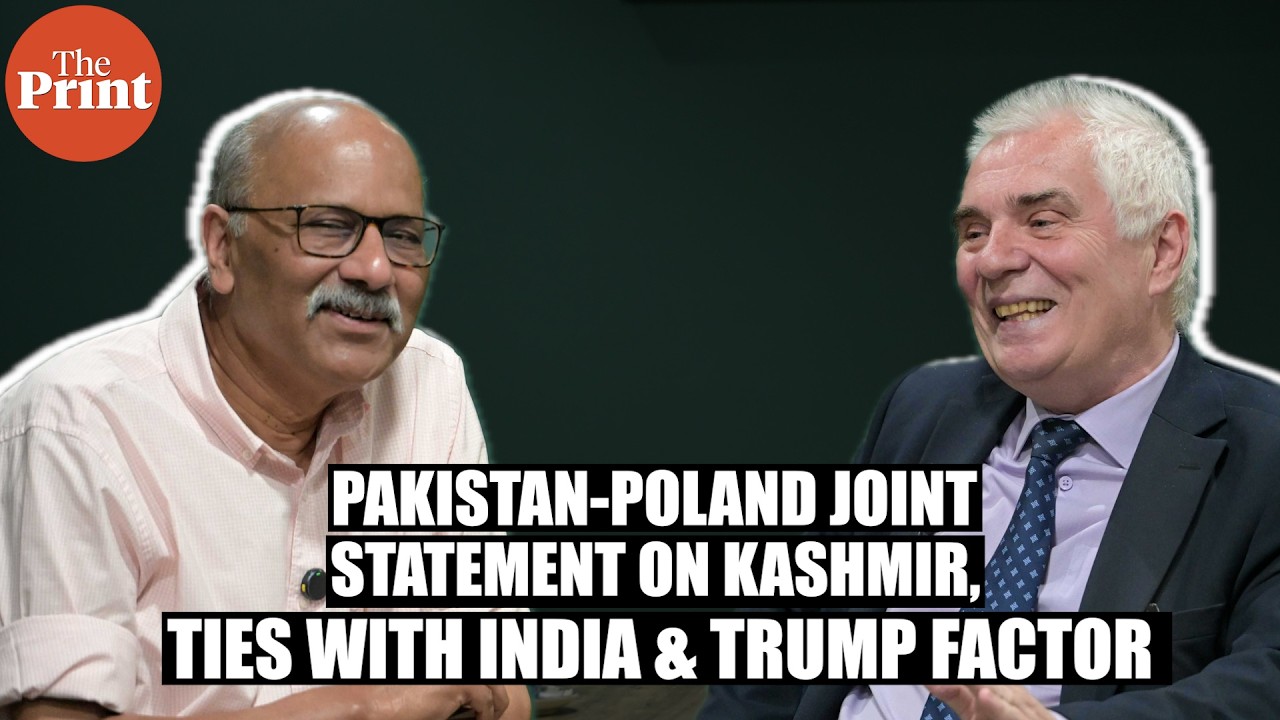 'India is doing right,pursuing terrorists & hitting them': Polish Envoy at ThePrint newsroom