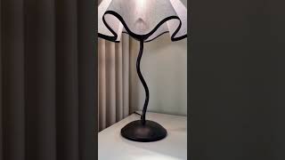Modern Bedside Table Lamp 💡 Soft Light &amp; Industrial Design