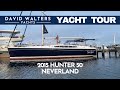 2015 hunter 50 neverland tour  luxury yacht with custom upgrades  modern amenities