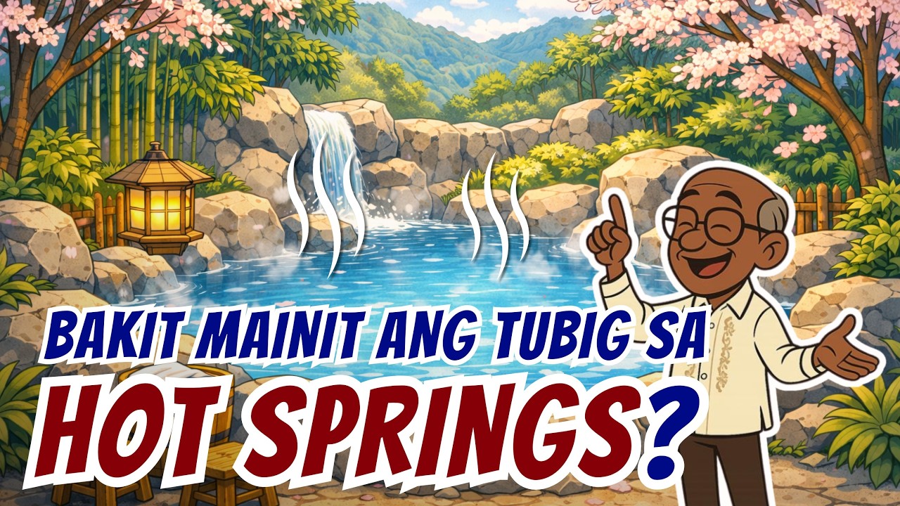 Bakit Mainit Ang Tubig sa Hot Springs? [ID1313]