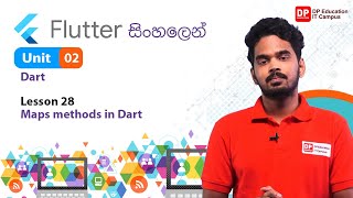 Unit 02 | Lesson 28 | Maps methods in Dart | Flutter Profile